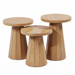 Masifart Digitus Kayın Line Zigon Sehpa 