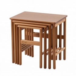 Masifart Mas Kayın Mars Zigon Sehpa 