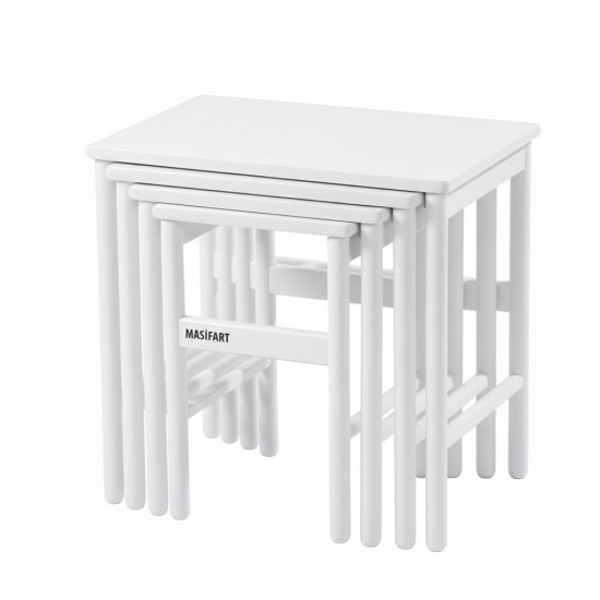 Masifart Mas Kayın Mars Zigon Sehpa 