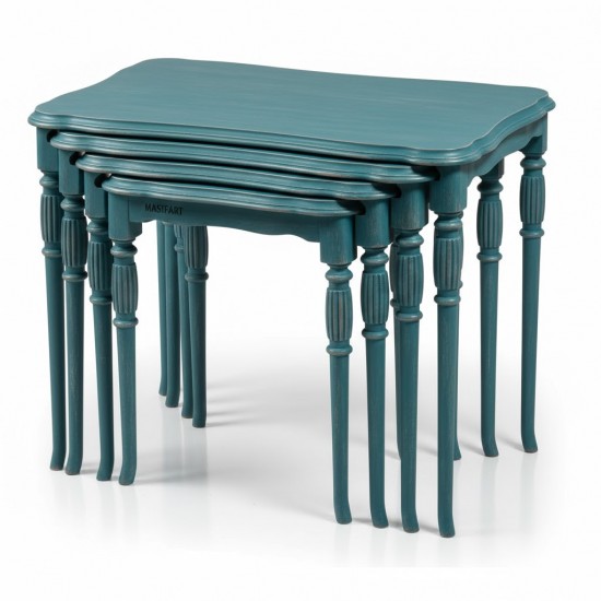 Masifart Platea Havuzlu Fitilli Zigon Sehpa 