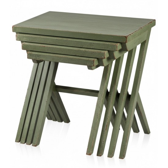 Masifart Argentum Kırlangıç Zigon Sehpa 