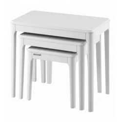 Masifart Candidus Soft Kayın Zigon Sehpa 