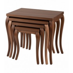 Masifart Simia Ceviz Avangart Zigon Sehpa 