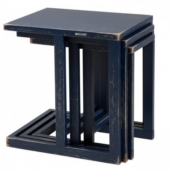 Masifart Vetus Kayın C Zigon Sehpa 