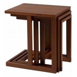 Masifart Prindio Ceviz C Zigon Sehpa 