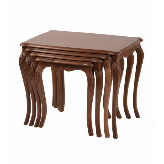 Masifart Julia Kılıç Oymalı Zigon Sehpa 