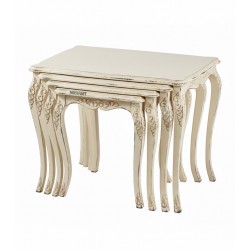 Masifart Julia Kılıç Oymalı Zigon Sehpa 