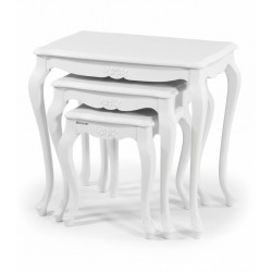 Masifart Hazel Avangart 3 Lü Oymalı Zigon Sehpa 