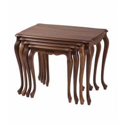 Masifart Ases Avangart 4 Lü Oymalı Zigon Sehpa 