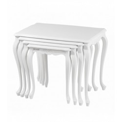 Masifart Ases Avangart 4 Lü Oymalı Zigon Sehpa 