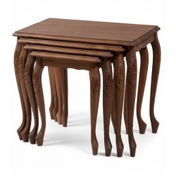 Masifart Minia Yeni Lükens Oymalı Zigon Sehpa 