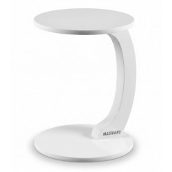 Masifart Testudines Kayın Yuvarlak C Servis Sehpası 