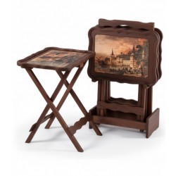 Masifart Meta No 26 Büyük Havuzlu Çanta Zigon Sehpa 