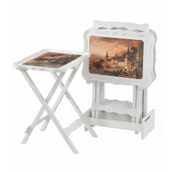 Masifart Meta No 26 Büyük Havuzlu Çanta Zigon Sehpa 