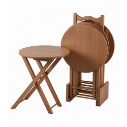 Masifart Uvage Yuvarlak Çanta Zigon Sehpa 