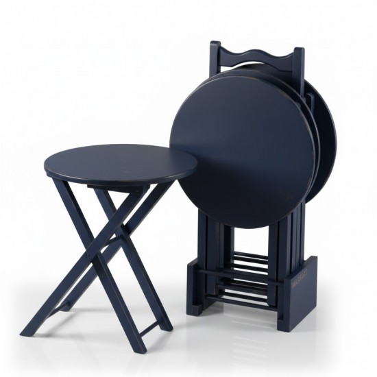 Masifart Uvage Yuvarlak Çanta Zigon Sehpa 